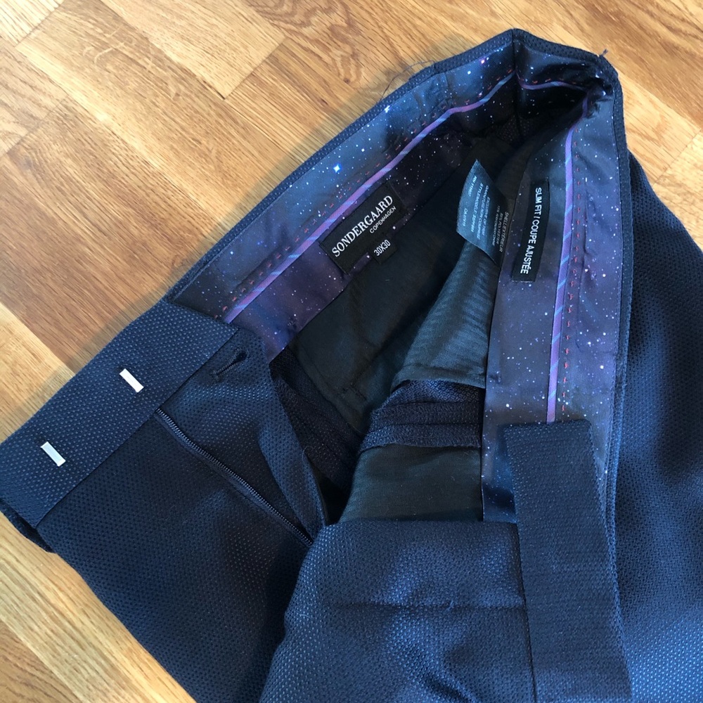 Slim fit dress pants